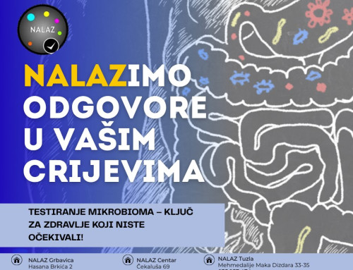 NOVO U ZAVODU NALAZ – DETALJNA ANALIZA MIKROBIOMA